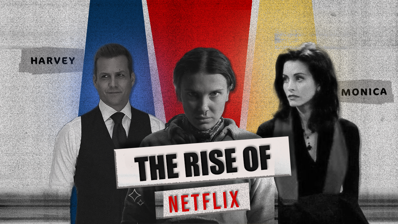 The Rise of Netflix — Entertainment culture thumbnail concept
